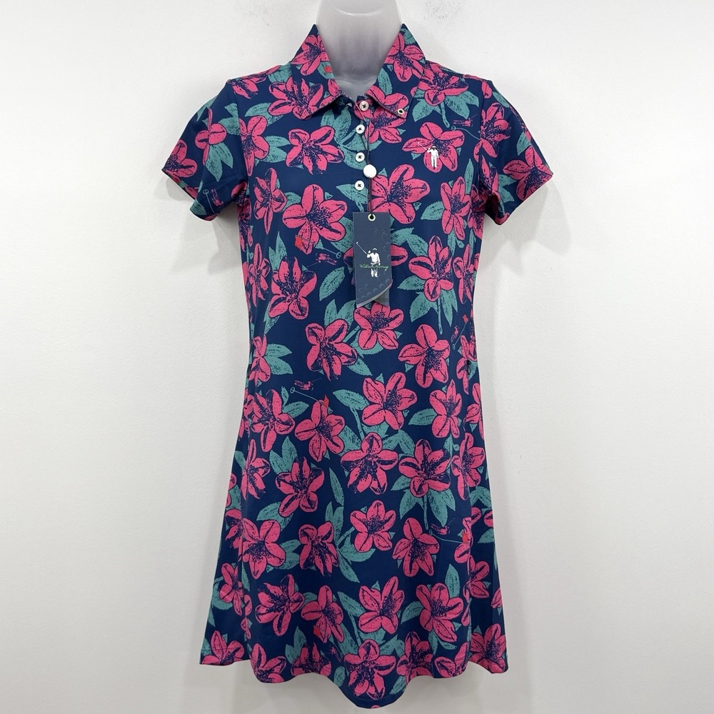 William Murray Golf Dress Womens XS NWT Floral Outdoors Remastered Performance
